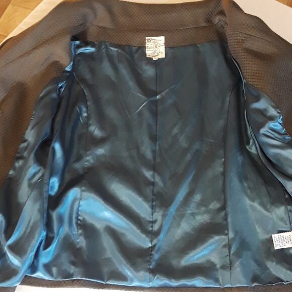 Tulle Sz XL Gray Wool Blend Double Breasted Shawl Collar Belt Lined Coat - Picture 7 of 13